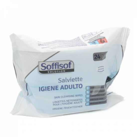 Wet cleaning wipes for the elderly - Soffisof