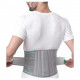 Padded lumbar support belt