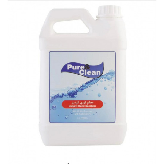 Instant Hand Sanitizer 5 Liter - Pure and Clean