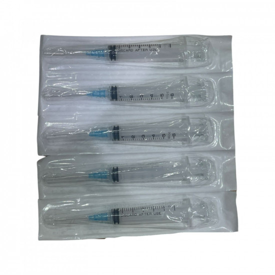 Korean Syringe 5 ml 100 Pieces FUCUS