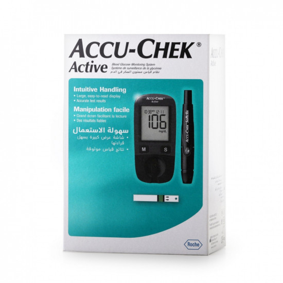 German Accu-Chek Active blood glucose meter
