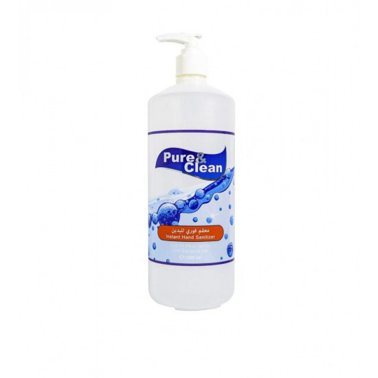 Instant Hand Sanitizer 1 Liter - Pure and Clean